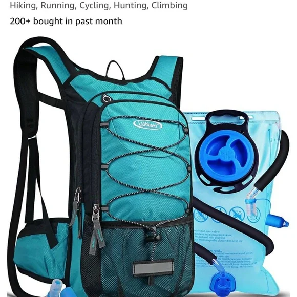 Lunidry Hydration Backpack with bladder NEW without tags - Picture 4 of 8